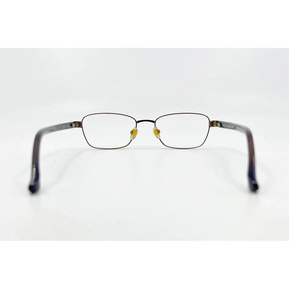 Michael Kors Eyeglasses Womens Brown MK357 Metal Rectangular 49-17-135